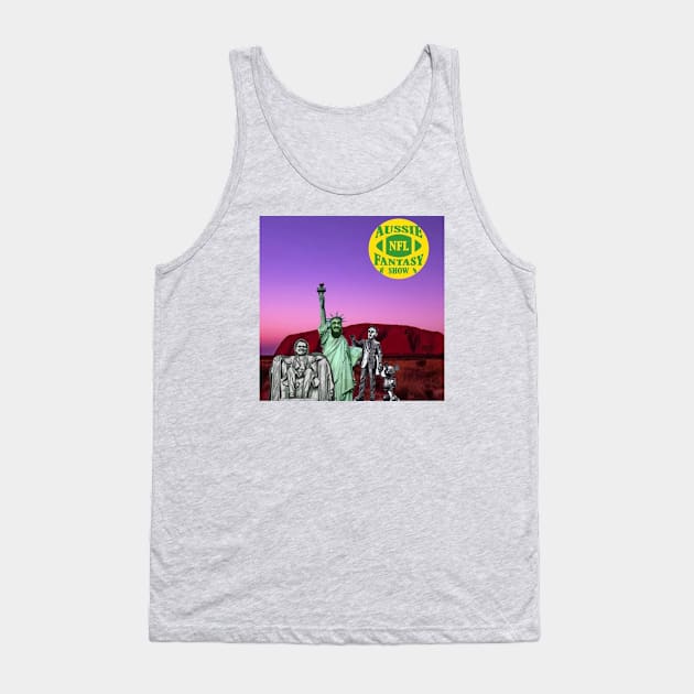 Uluru Tank Top by Aussie NFL Fantasy Show